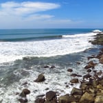 Am Pazifik bei Puerto la Libertad.