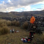 Heute gibt es Tomatenspaghetti (und kalte Hände).