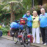 Bea mit Bruder Rolf und Schwägerin Eveline