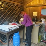 Mal eine ganz einfache "Küche".