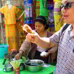 und fertig ist das Eis am Stil!