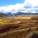 Schön, das Fahren entlang der Lagunen.