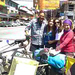 Wiedersehen in San Martin de los Andes! Die Familie hat uns am vorigen Abend im Nationalpark Lanin ihren restlichen Kaffee überlassen.