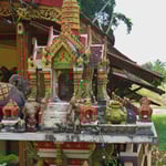 Hausaltare findet man fast überall.