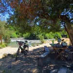 Lauschiger Zeltplatz - was wollen wir mehr!