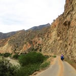 Von Las Balsas führt die Strasse ein Stück dem Rio Maranon entlang.