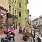 In der schönen Altstadt von Banska Stiavnica.