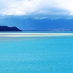 Karibik? Nein, General Carrera Lake.