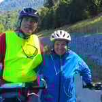 Claude aus Frankreich ist nach Norden unterwegs.