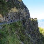 Das Fahren ist nie langweilig.