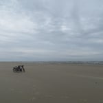 Einsam stehen sie da, unsere Stahlrösser.