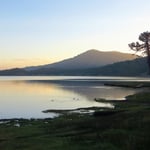 Morgenstimmung am Icalma Lake.