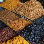 Trockenfrüchte essen wir regelmässig.