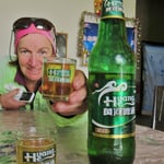 Bier wird in China normalerweise nicht kalt getrunken. Gewöhnungsbedürftig . . .