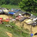 Hier hausen Menschen. Oft gesehen und doch immer wieder bewegend.