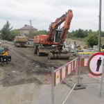 Eine von vielen Baustellen am 23. September.