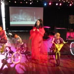 IMAGINE Children's Festival London 2014 - Madame Lark with Peddle Powered Disco