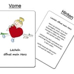 Lächeln öffnet mein Herz