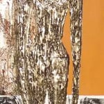 FIGURA MASCHILE, 40X120CM, MATERIALE VINILICO/ACRYL AUF LEINWAND, VERKAUFT