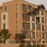 枫泾镇枫岸华庭小区西南视角