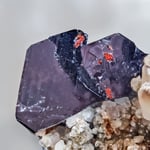 Hämatit+Rutil_Cavradischlucht_Breite=1,3cm (Sammlung & Foto: HJ. Becherer, Fischingen, D)