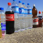 Trinkration fuer einen Tag! Jaja bei ueber 50 Grad muss Frau buddeln!