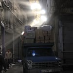 Die letzten Lichtstrahlen im Basar