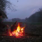 Feux d'hiver - Château de Condé - Condé en Brie champenoise de Picardie