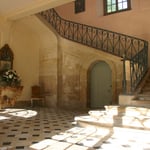 Château de Condé - Escalier d'honneur XVIII - Condé en Brie champenoise de Picardie