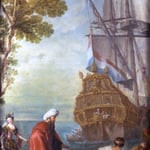 Château de Condé - La Fiancée du Roi de Garbe.. Jean de La Fontaine - Détail - Condé en Brie champenoise de Picardie