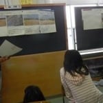 各班の中でそれぞれが撮影した「太田小のとっておきの一枚」をプレゼン