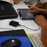 タブレット活用講座「みらいスクールステーション体験」
