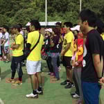 テレビ撮影風景