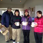 手打ちうどん当選者