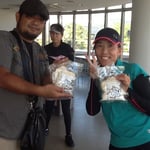 手打ちうどん当選者