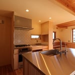 造作　キッチン　オーダー　ステンレス　浄水器　プラスドゥ　ガスコンロ