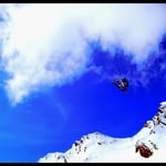 snowkite vol de pente