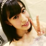 今日のひらりーの服装は総選挙ポスターのドレスでした