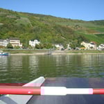 auf der Fähre bei Niederheimbach