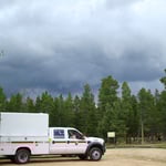 Gewitter im Rocky Mountain NP