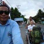 ...dann vom Bahnhof zur...