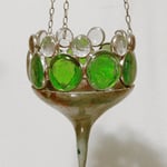 Windlicht - Tiffany-Raku