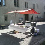 Heissi Marroni Hochzeit apero