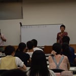 生徒からの参加への意気込み発表