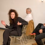 Diskussion nach dem Vortrag von Michael Girke "Bilder trotz allem", Mai 2009