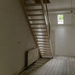 Das leergeräumte Atelierhaus im Sommer 2015