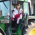 Stef hat vorbildlich bereits eine Fahrerin engagiert, falls wir wieder einmal einen Umzugswagen haben sollten!