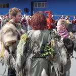 eine Durstlöscherpaus vor dem Einstehen muss sein