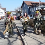 auf dem Weg zum Start