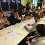 alle schauen in der Karte nach - dabei war es von Anfang an klar - ein Meter-Lutz muss her